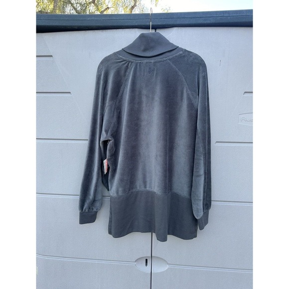 Free People Movement Cowl Neck High Low Last Chance Pullover Sweatshirt Gray XS - Picture 11 of 14